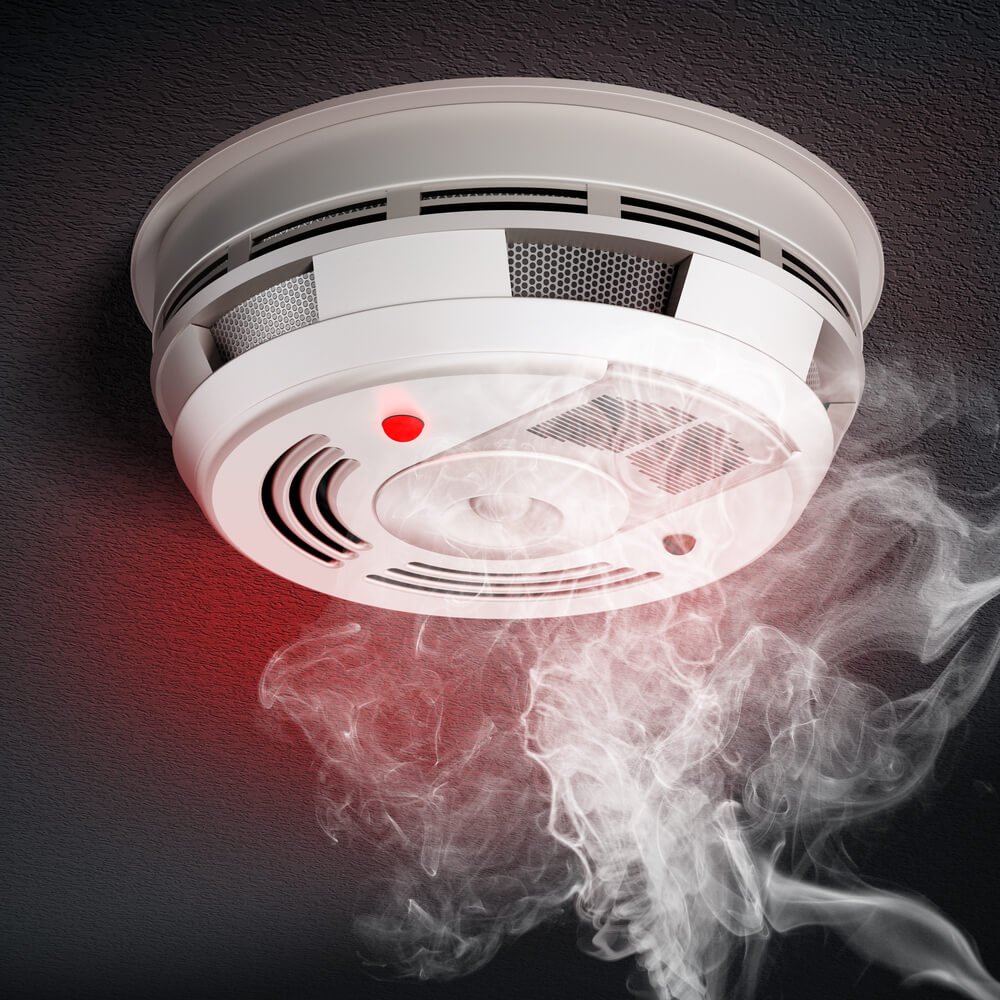 Smoke-Detector-with-Smoke